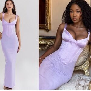 Elegant Lavender Dress